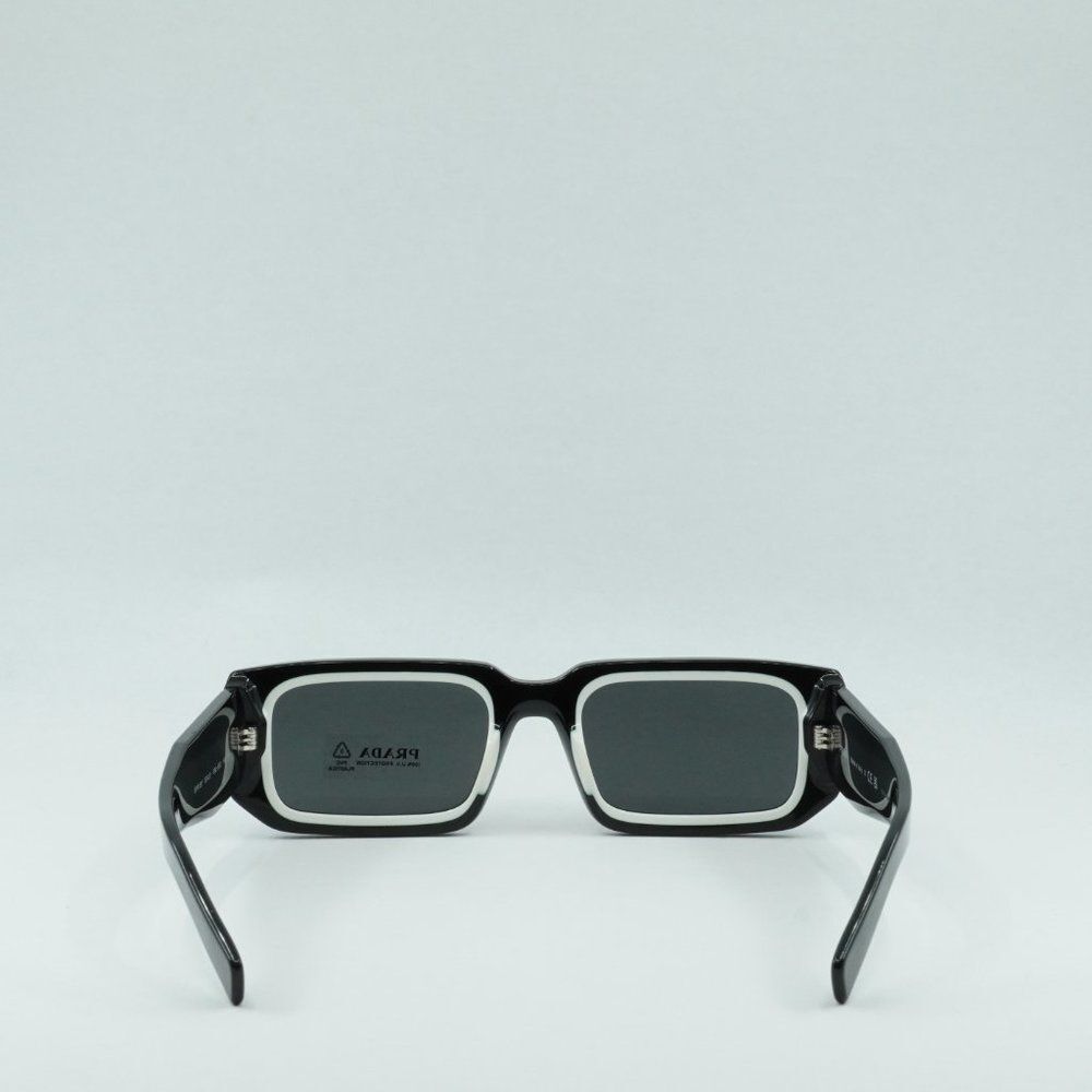 💯 NEW PRADA PR06YS 09Q5S0 BLACK GREY SUNGLASSES - Picture 11 of 13